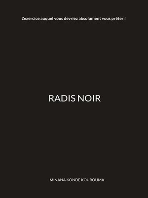 cover image of Radis noir